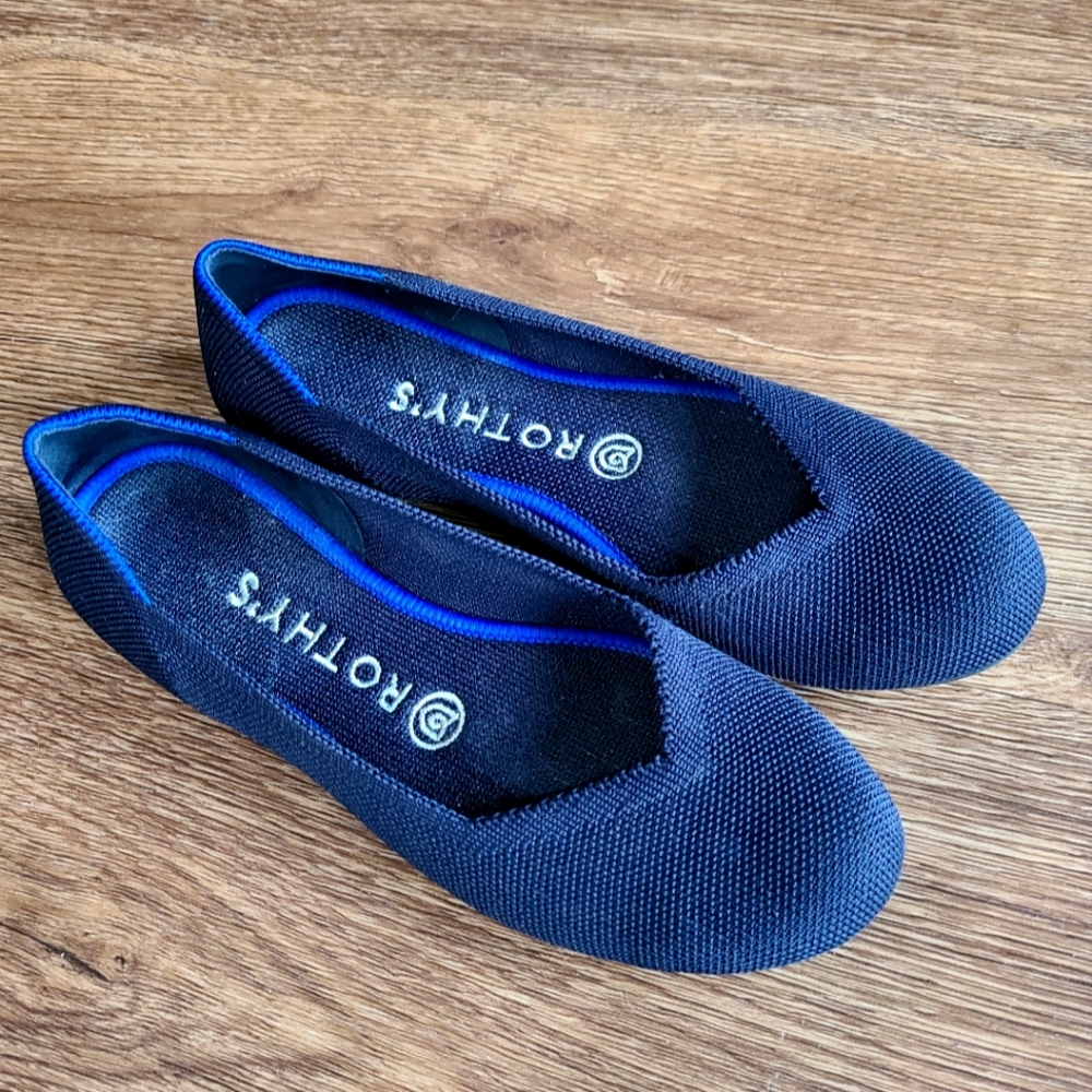 EUC Rothy's Flat - Navy